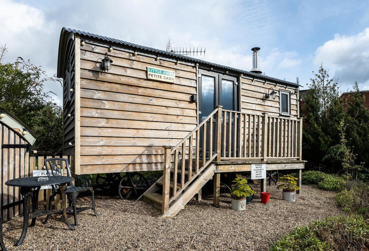 The Little John Petite Cosy Log Cabin - Sleeps 2, Great For Romantic Breaks, Couples, Single Guests, Near Sherwood Forest At Fairview Farm, Nottingham Set In 88 Acres Blidworth Exterior foto